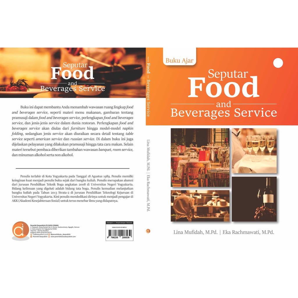 Deepublish - Buku Ajar Seputar Food And Beverages Service