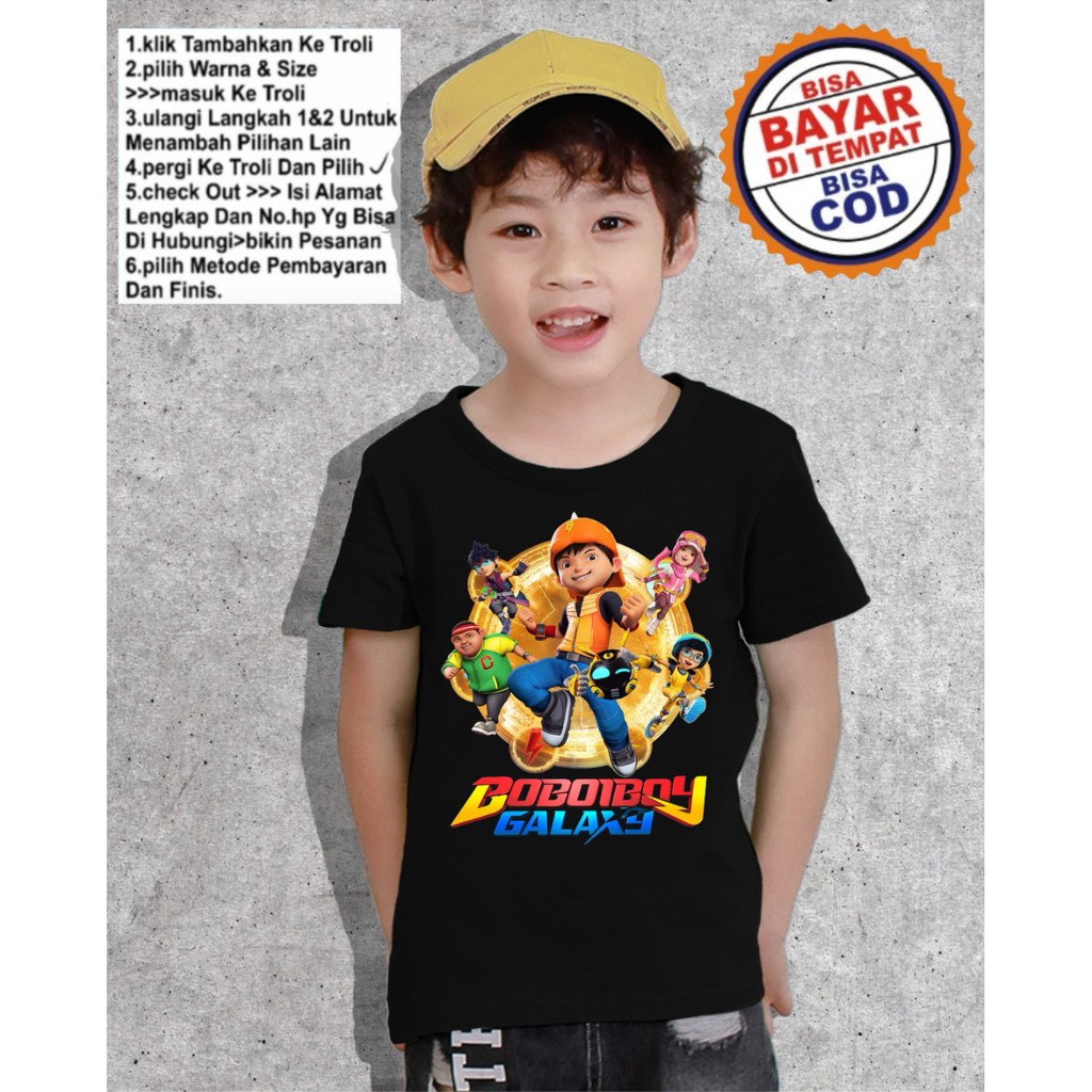 baju kaos boboiboy anak|baju boboiboy solar|baju boboiboy anak laki laki|boboboy begroud kuning