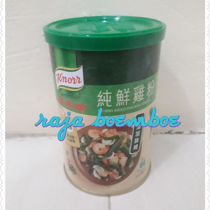 

KUALITAS TERBAIK - KNORR CHICKEN POWDER NO MSG/KNOOR KALDU AYAM BUBUK