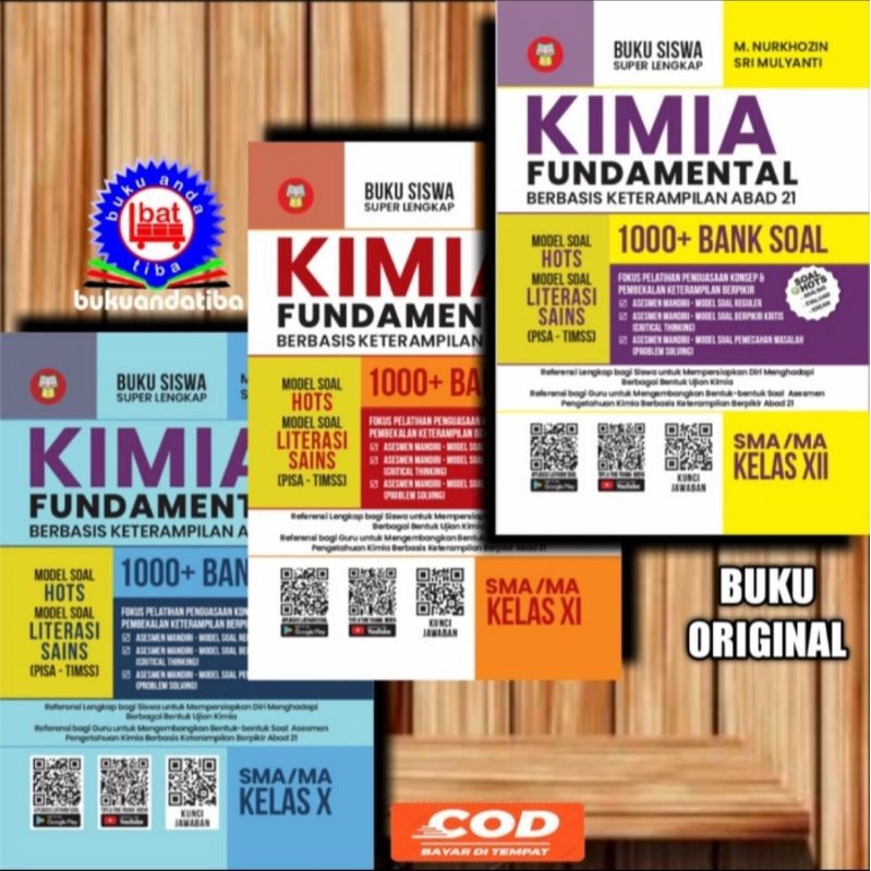 Kimia Fundamental SMA/MA Kelas 10-11-12 - Yrama Widya