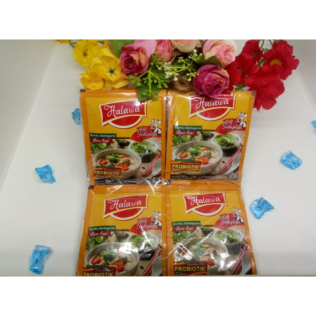 

Halawa Bumbu Serbaguna Rasa Sapi 1 Pack (2x12)