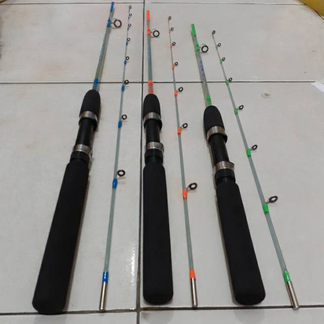 Joran fiber transparan Sudun Xi sambung 2