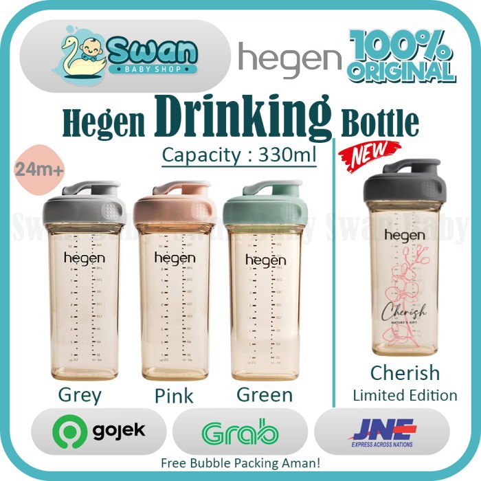 Hegen Drinking Bottle PPSU / Botol Minum Anak