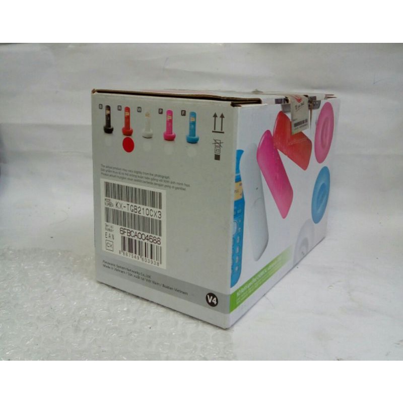 PANASONIC CORDLESS KXTGB 210 CORDLESS PHONE BACKLIGHT BERWARNA ORI MANTAP