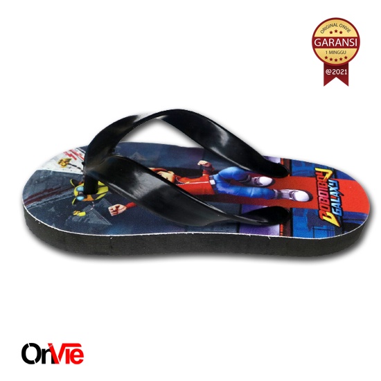 Sandal Anak Laki Laki Boboiboy Galaxy | Sandal Anak Printing