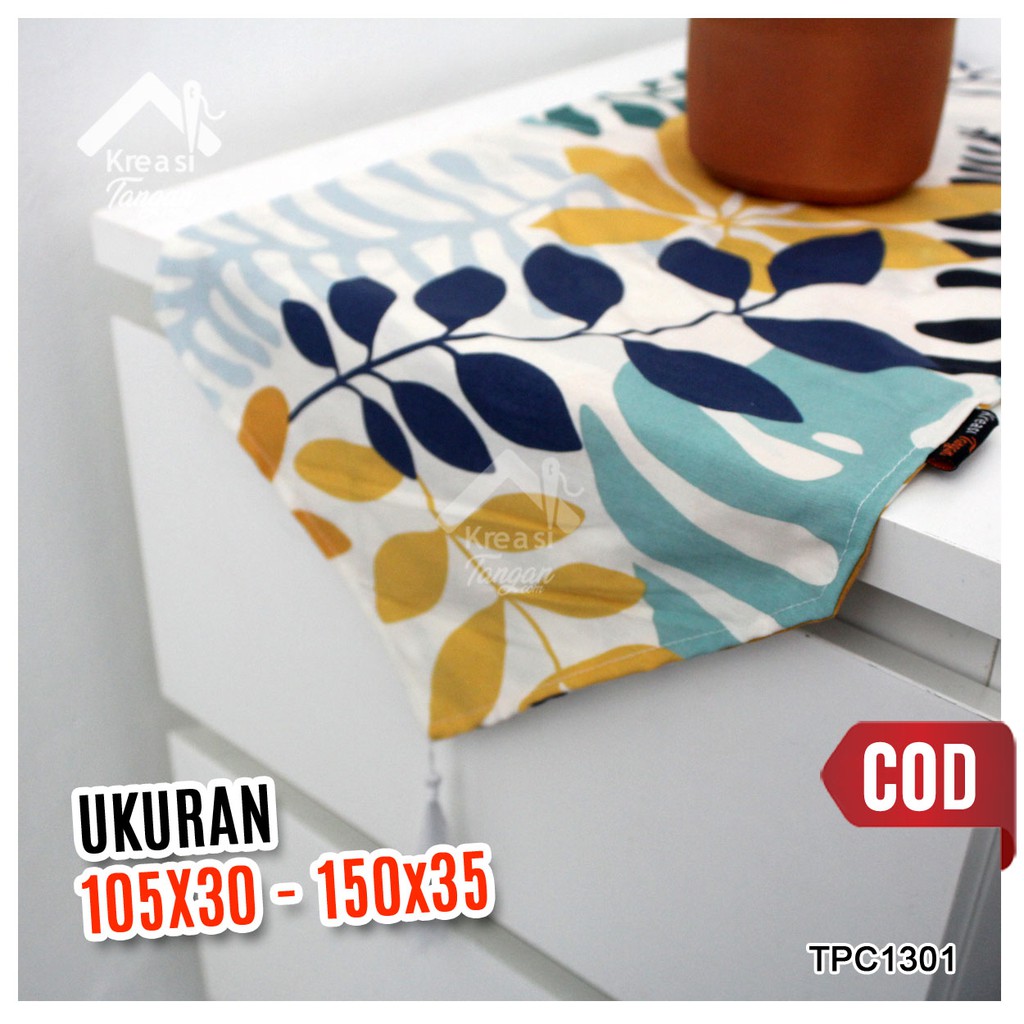 Taplak Meja / Table Runner Ukuran 105x30 - 150x35 TPC1301