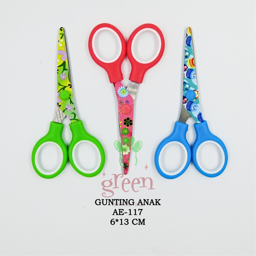 

Gunting anak mini Gunting anak stainless Gunting kecil Gunting sekolah AE-118