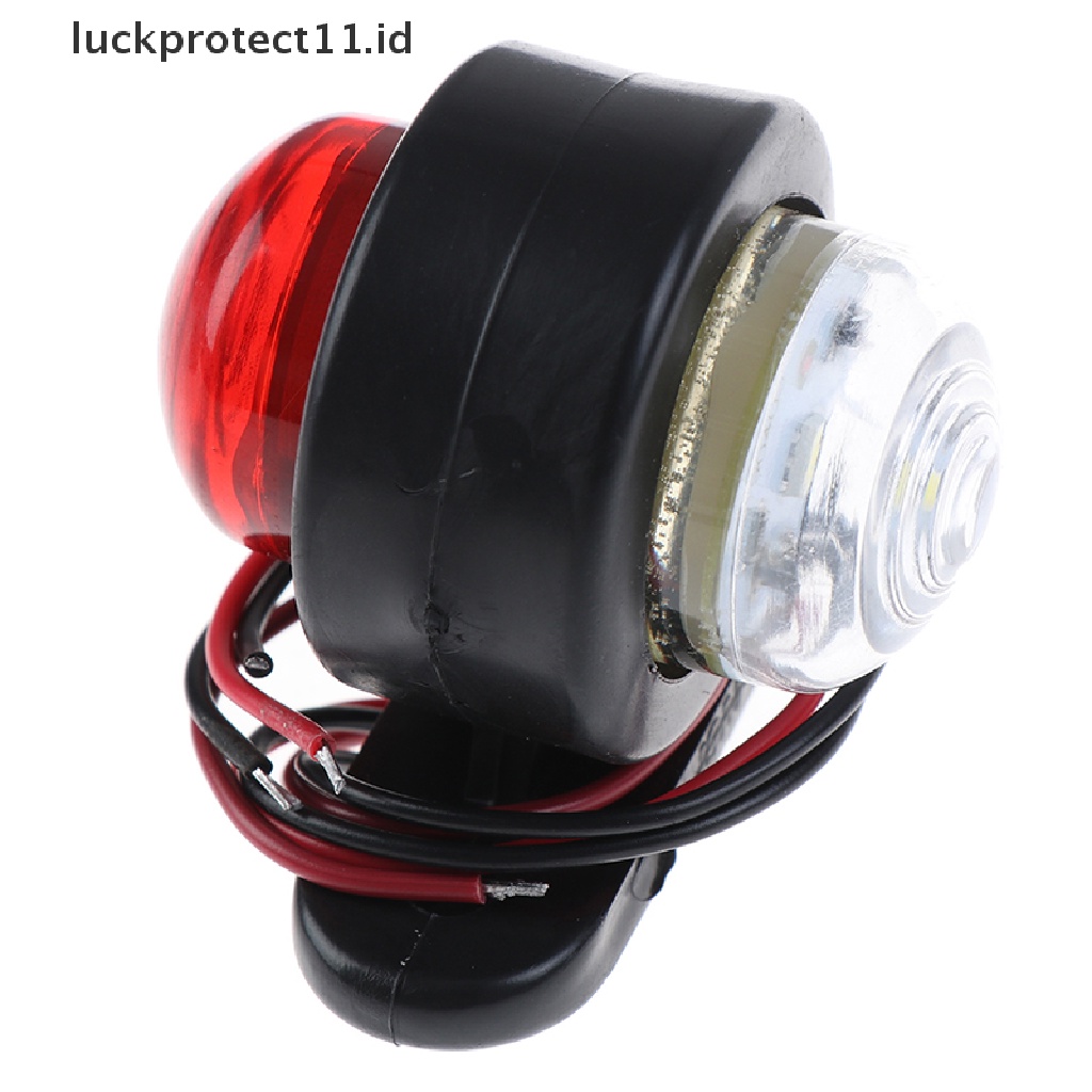 &lt; Luckprotect11. &lt; LuckproteksiId &gt; Lampu Samping Led Warna Putih Untuk Truk / Trailer / Caravan