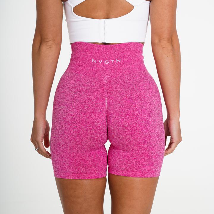 NVGTN Fuchsia Scrunch Seamless Shorts Original/ Authentic size S
