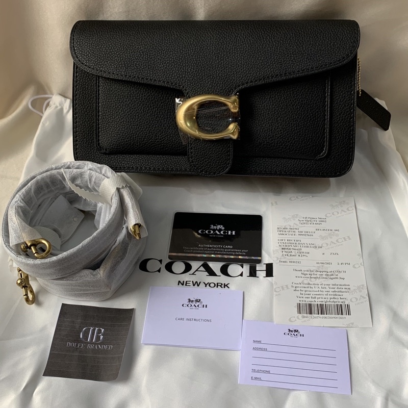 COACH TABBY SHOULDER BAG IN BLACK (73995)