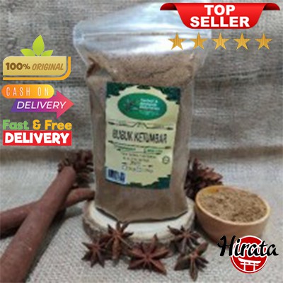 

50GRAM KETUMBAR BUBUK ASLI OBAT HERBAL JAMU BUMBU DAPUR MASAK ALAMI REMPAH JSR BUBUK 50GRAM