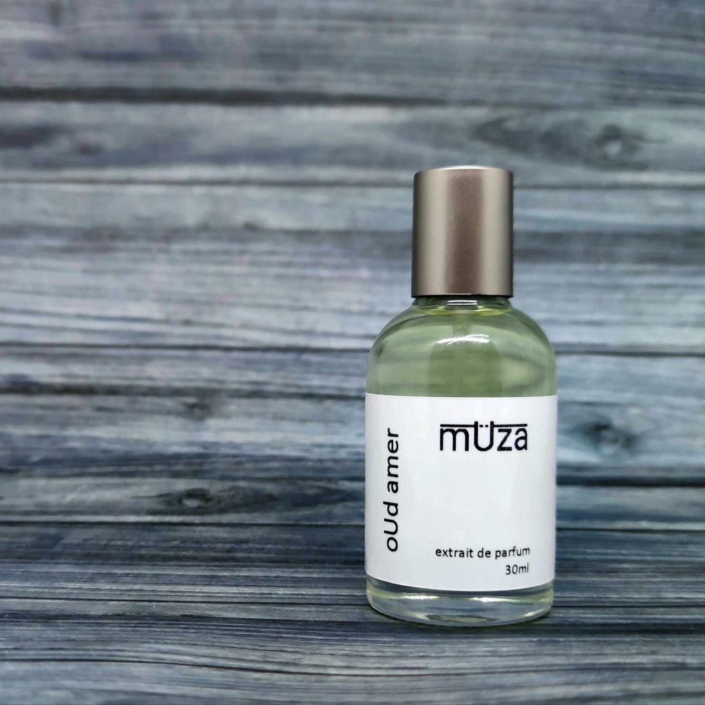 MURAH Parfum Pria Wanita Tahan Lama Ameer Al Oud 30ml Spray Minyak Wangi Oud by Muza