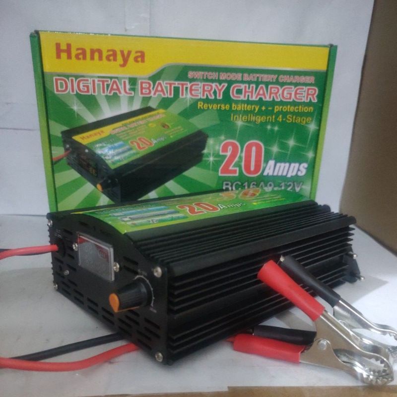 charger aki 20A 12volt digital automatic