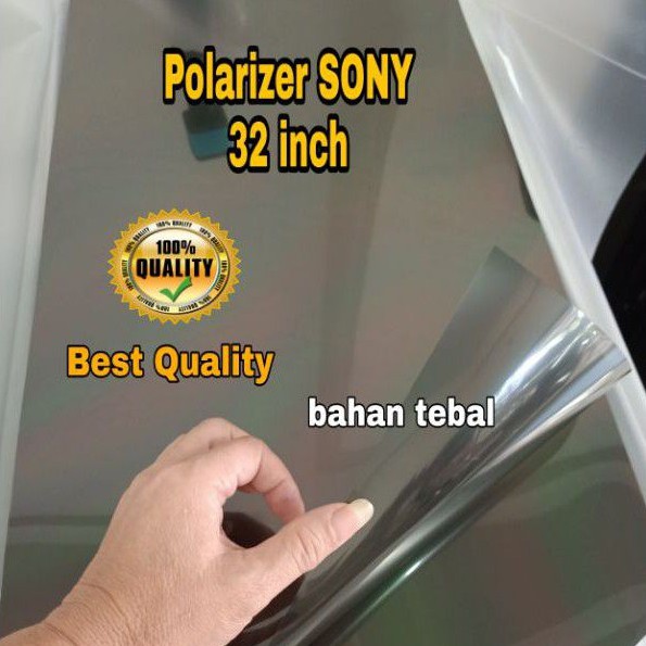 POLARIZER LCD SONY 32 INC 0 DERAJAT POLARIS LCD 32IN POLARIZED TV LCD 32 INCH SONY 0 DERAJAT