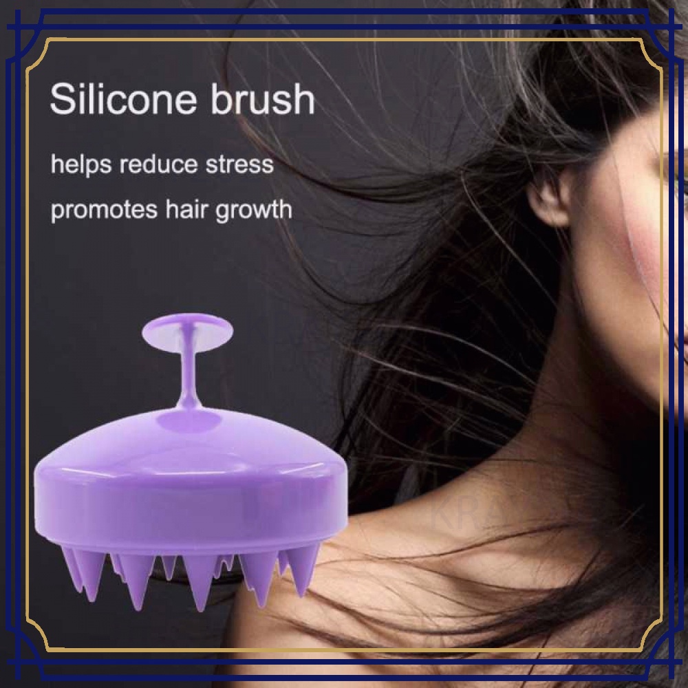 Sisir Kepala Pijat Head Scalp Massage Brush HT885