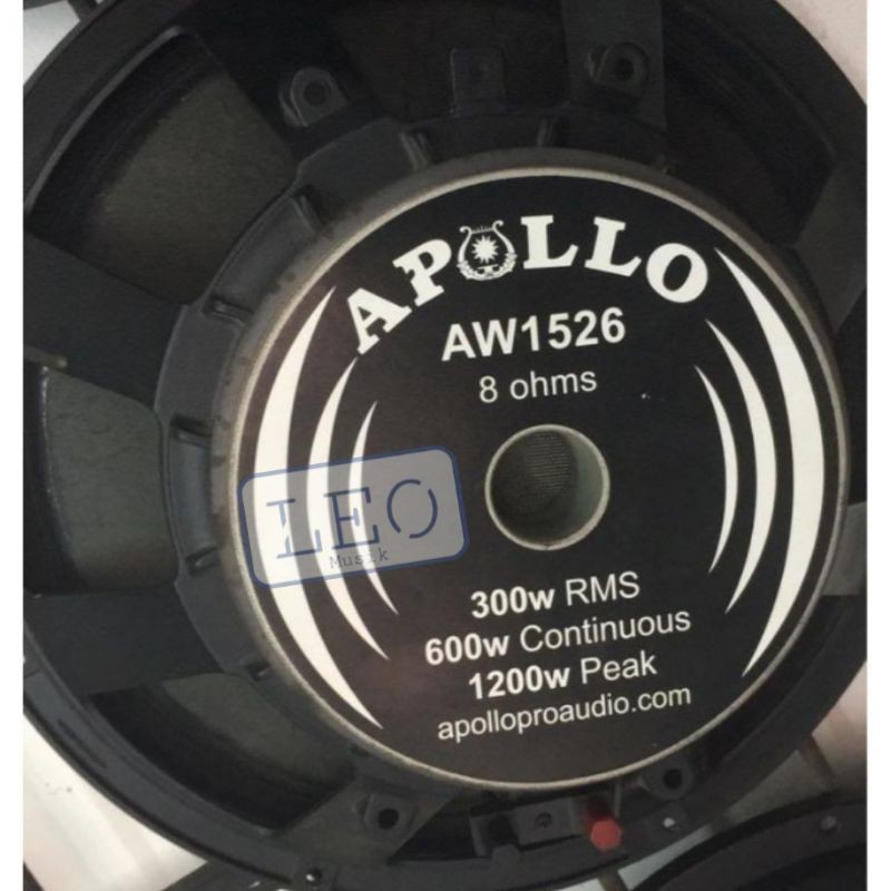 APOLLO COMPONENT SPEAKER AW1526 MID LOW 15 INCH