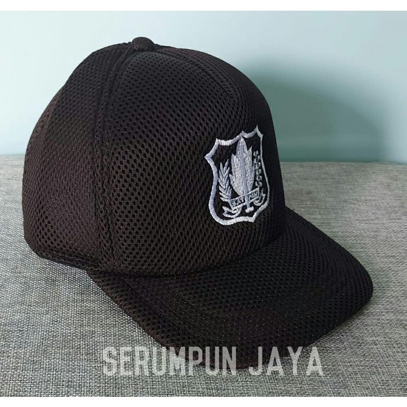 TOPI SECURITY COKLAT - TOPI SECURITY - TOPI SECURITY COKLAT DOUBLE MESH