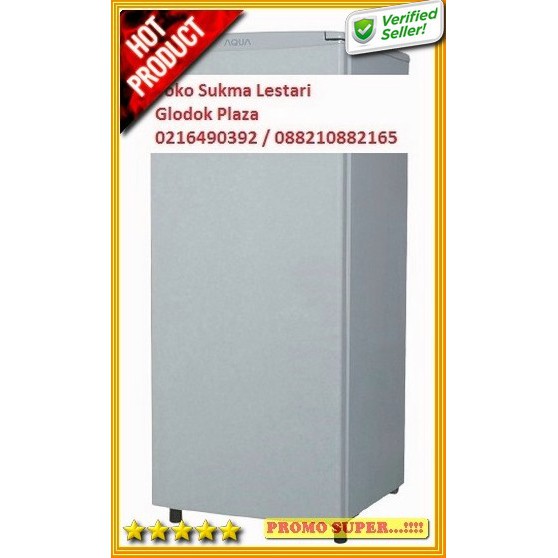 Freezer 6 Rak merk AQUA (Sanyo) type AQF-S6 R3375