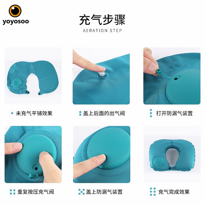 BANTAL LEHER TIUP OTOMATIS  (Terdapat pompa angin manual di bantal)