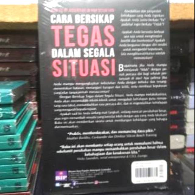 Cara Bersikap Tegas dalam Segala SituasiKERTAS : BOOKPAPERPenulis: Sue Hardfield & Gill Hasson-1