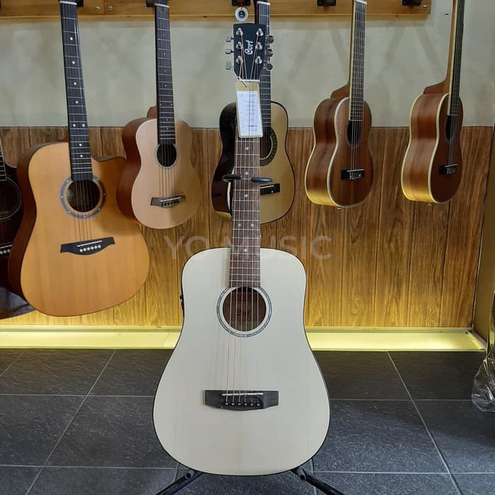 Gitar Akustik Elektrik Cort Ad Mini E OP 3/4 Elektrik Tuner Original