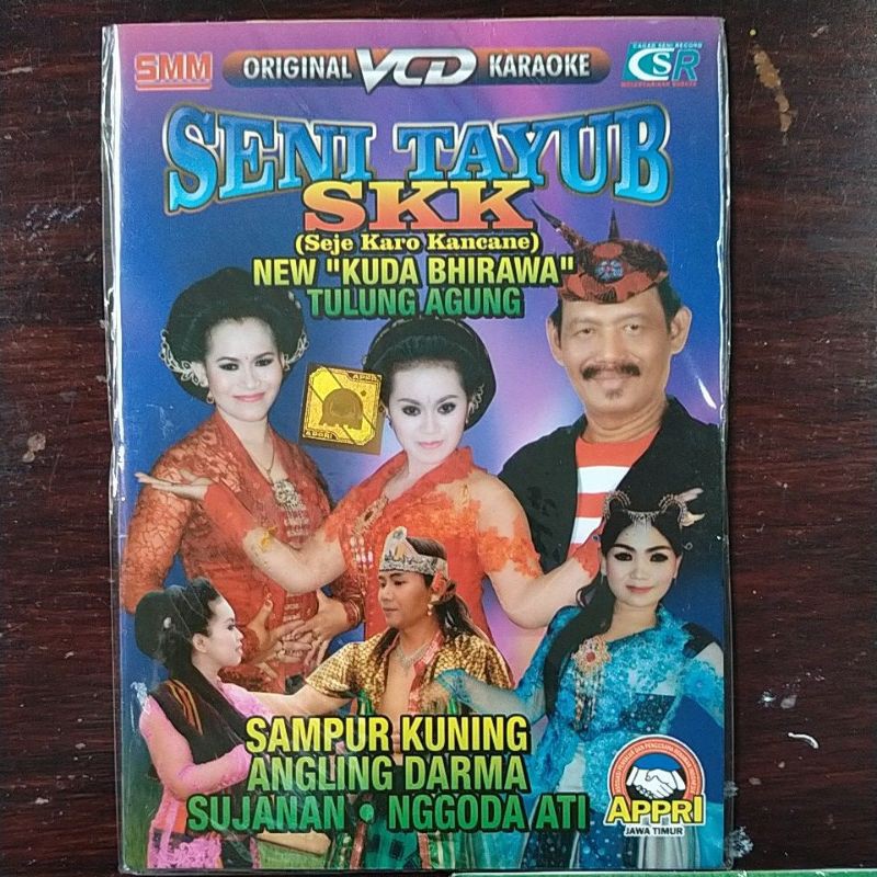 SKK Kuda Bhirawa Tulung Agung(Tayub/Campursari/Jaranan). Vcd Karaoke Harga: Rp 10.000/Pcs
