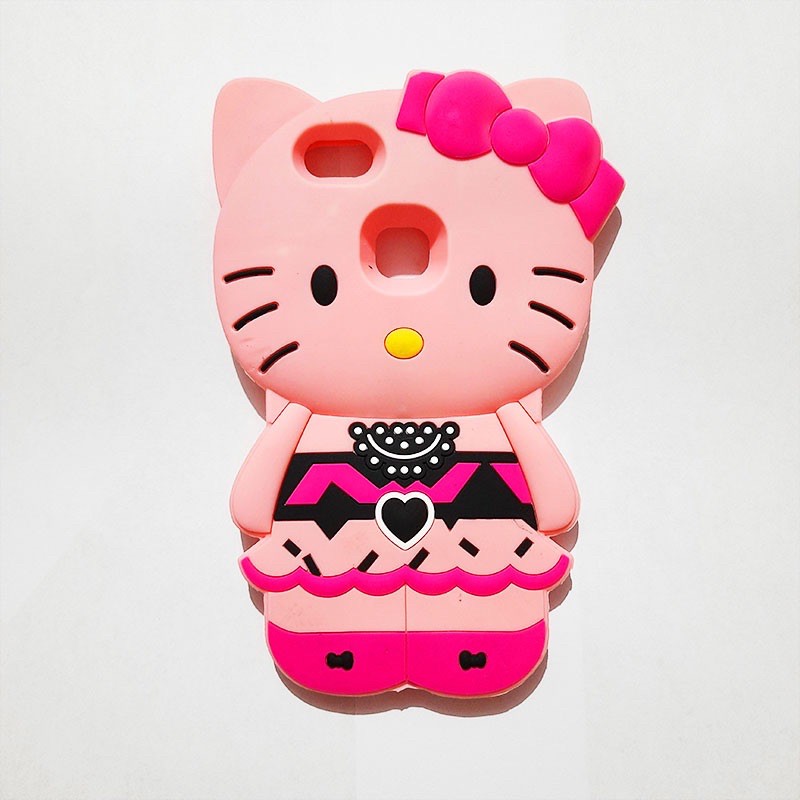 Silikon 3D karakter for VIVO Y71 Silikon boneka lucu pelindung hp case tebal karet softcase lentur