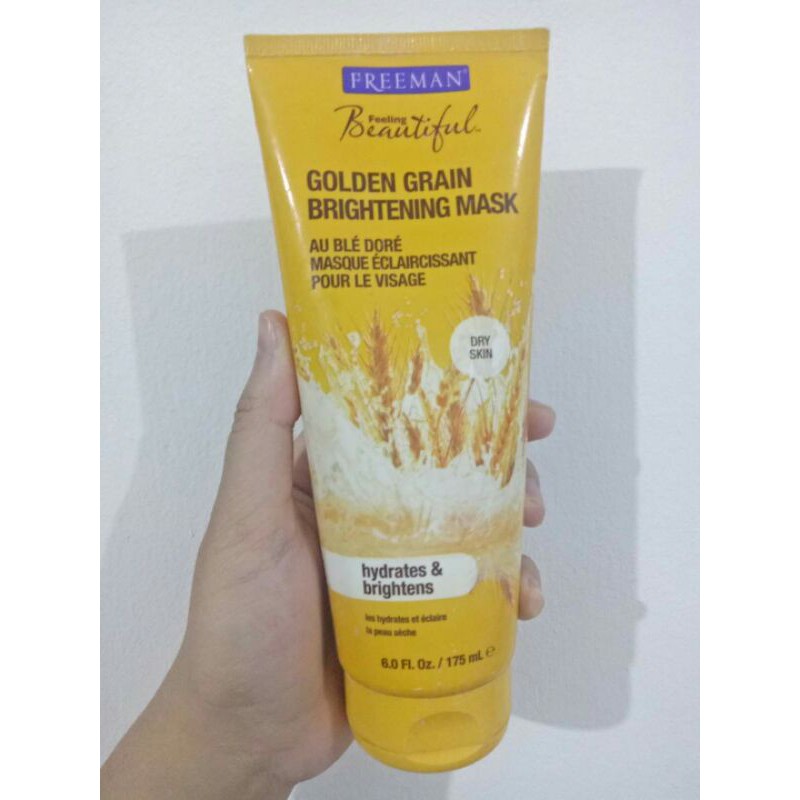 freeman mask golden grain