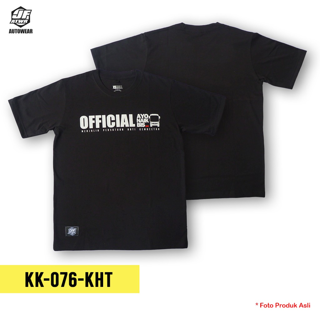 Kaos Official Ayo Naik Bis Simple