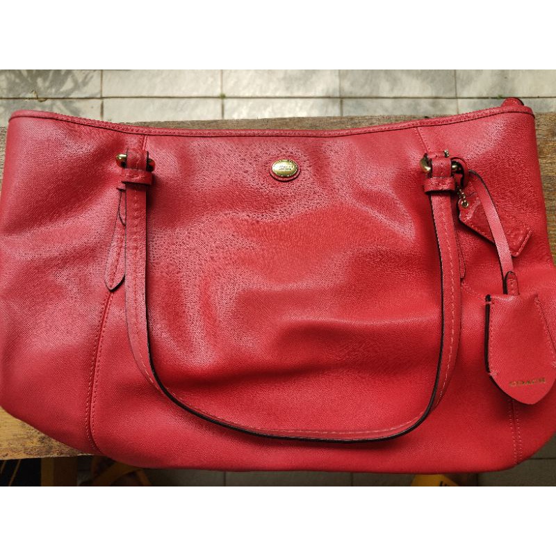 PRELOVED BAG - COACH CITY ZIP TOTE ORI