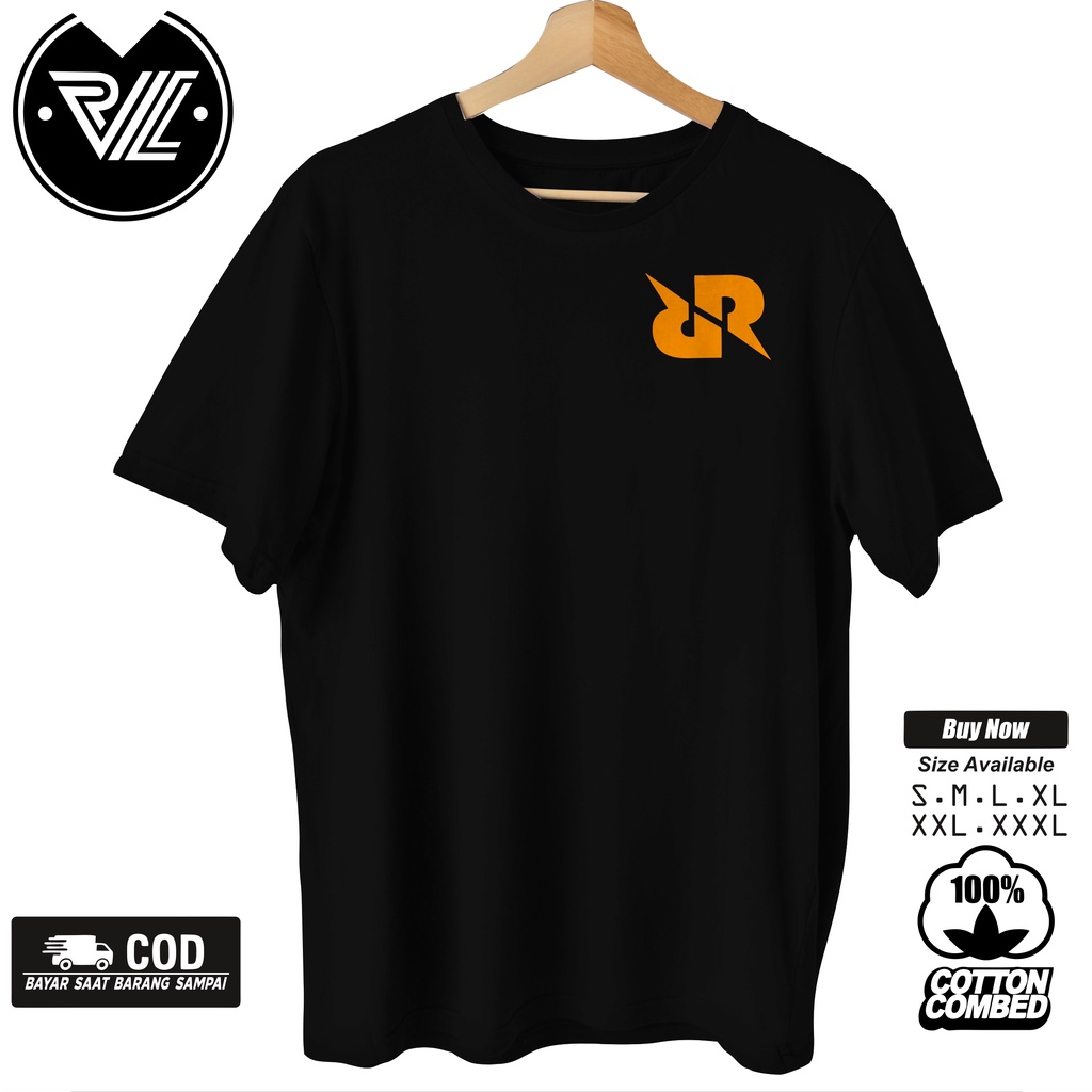 Tshirt Kaos Baju Distro RRQ ESPORT RRQ KING new  Kaos Pria / Kaos Wanita - RVACLofficialstore