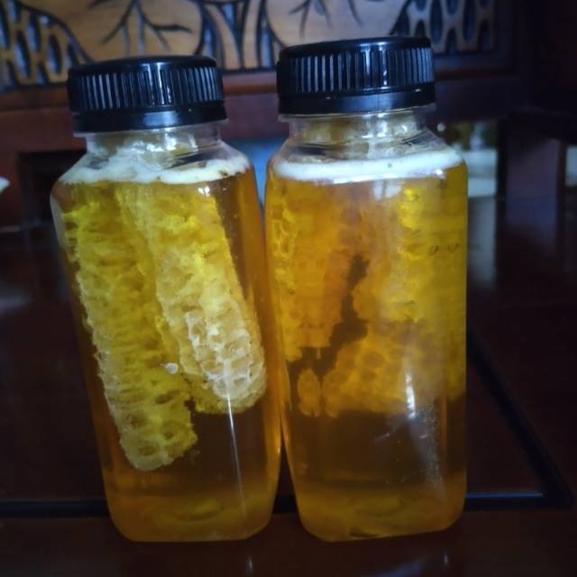 

Madu murni (with sarang) / raw honey