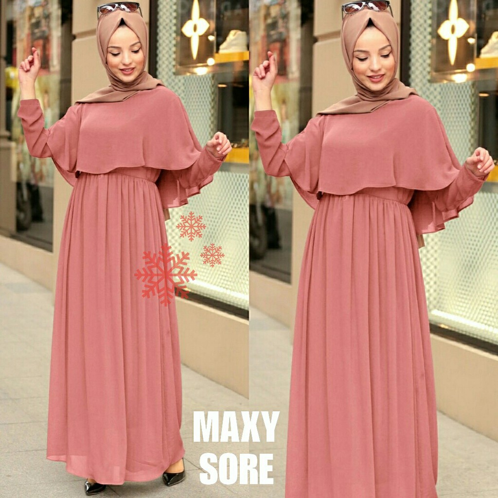 Dress Sorra - Dress Muslim Wanita - Gamis Muslim