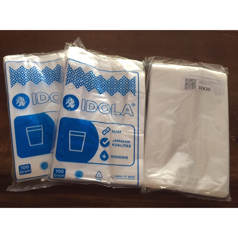 KANTONG PLASTIK POP ICE/KANTONG PLASTIK IDOLA