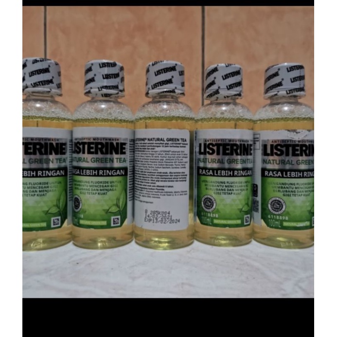 LISTERINE MOUNTWASH 100ML