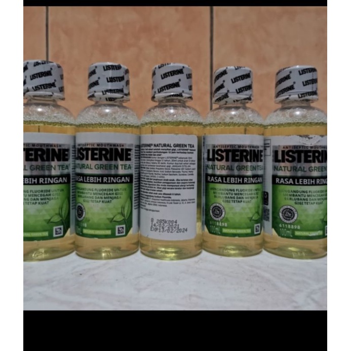 LISTERINE MOUNTWASH 100ML