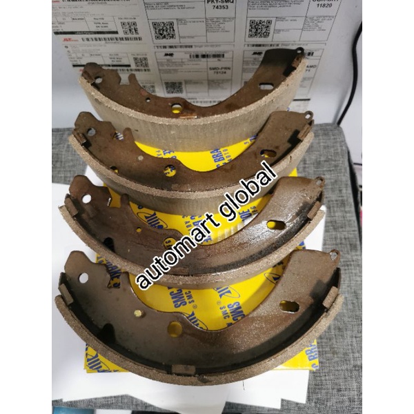 brake shoe kampas rem belakang isuzu TRAGA