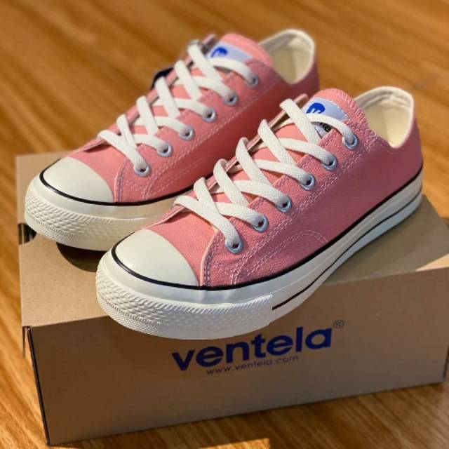 SEPATU VENTELA BTS PINK LOW