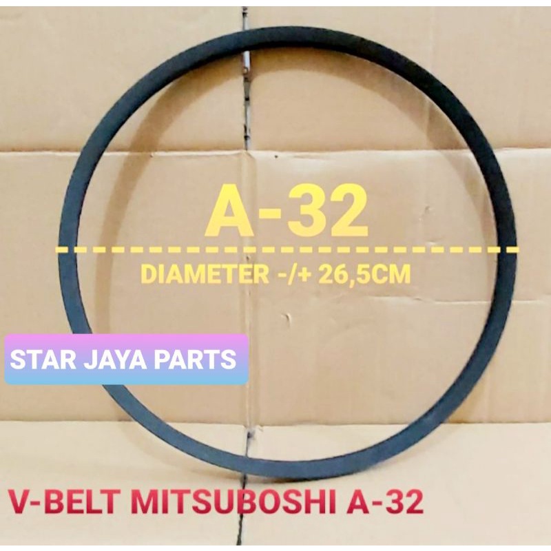 Vanbelt V-Belt Mesin Cuci A-32 Mitsuboshi