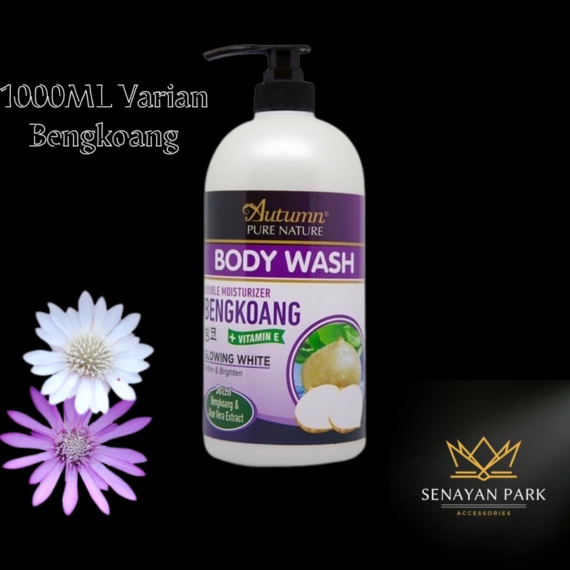 Sabun Cair Cuci Badan/Mandi Autumn Body Wash 1000 ML Varian Bengkoang BPOM