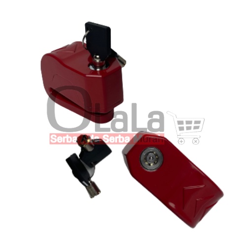 DISC LOCK GEMBOK CAKRAM KUNCI GEMBOK CAKRAM MOTOR ANTI MALING OLL-LOCK1116