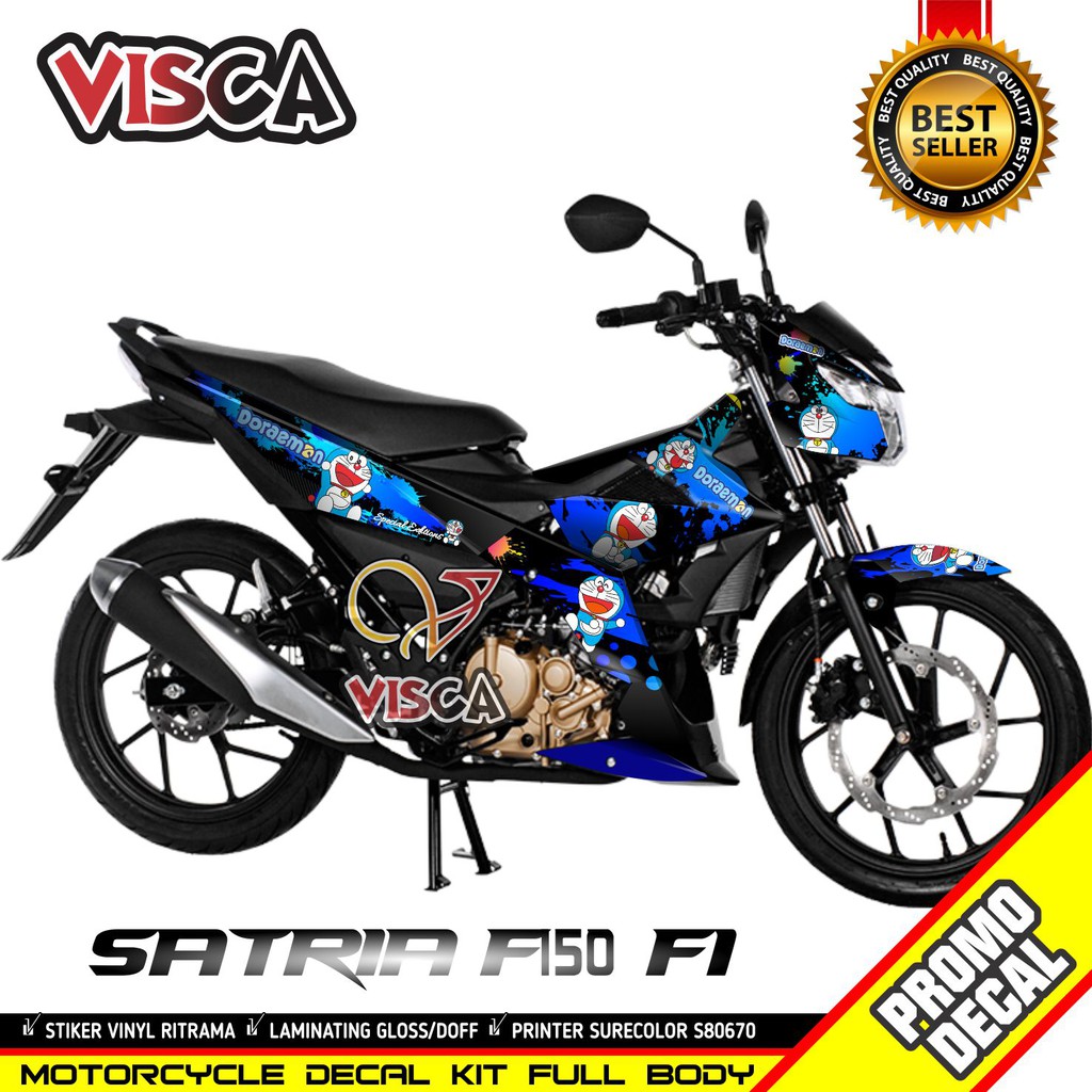 Decal Satria Fu 150 Injeksi Full Body Stiker Satria Fu 150 Injeksi Full Body Striping Satria Fu 150 