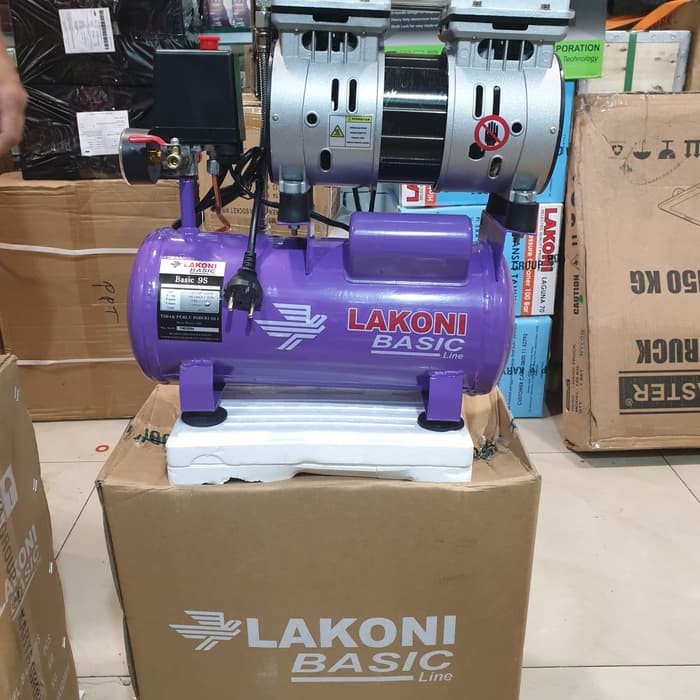 Kompresor Lakoni Basic 9S SILENT OILLES COMPRESSOR