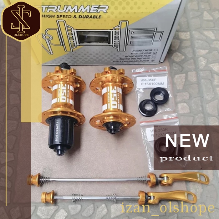 HUB FreeHub STRUMMER HM350 32H GOLD