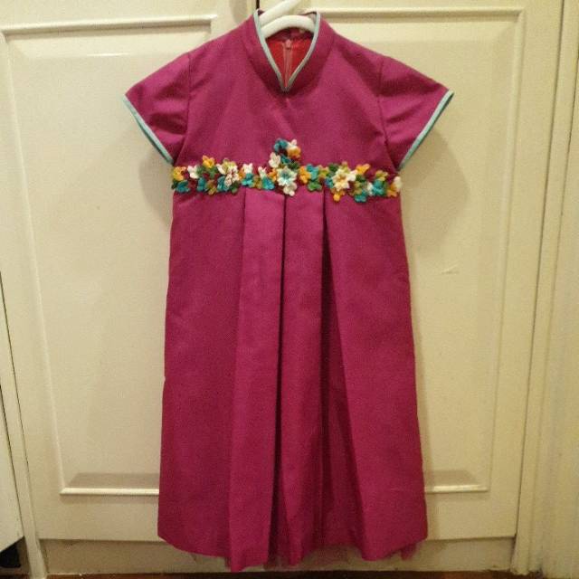 Dress Cheongsam Anak Perempuan