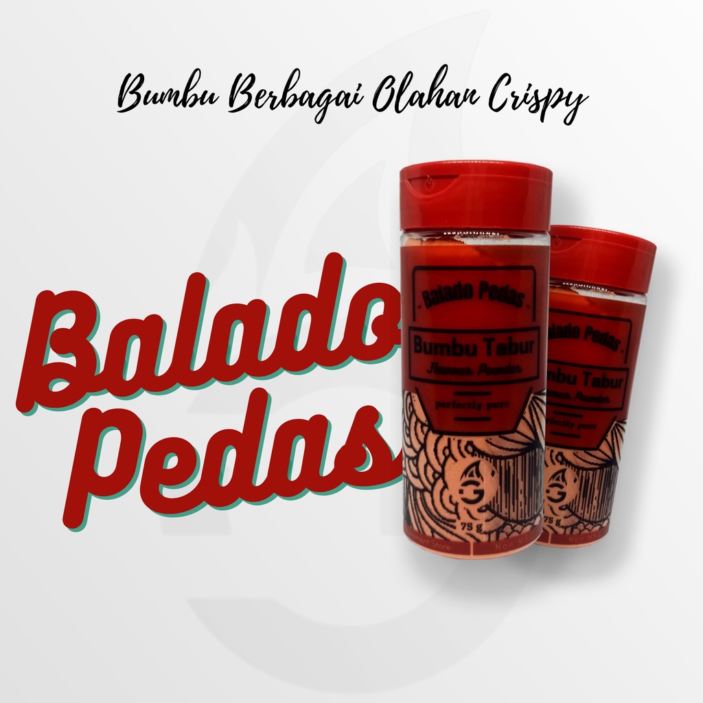 

[COD] BRAVA Bumbu Tabur Rasa Balado Pedas NON-MSG