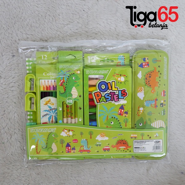 365 STATIONERY SET #40981 Buku &amp; Alat Tulis Anak / Karakter Fancy Gambar Lucu