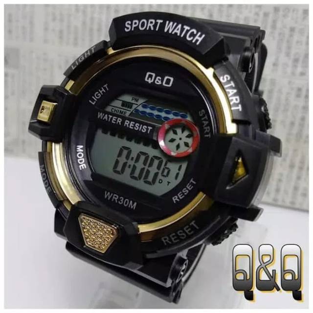 KEREN  PUSAT GROSIR JAM TANGAN DIGITAL PRIA / JAM TANGAN Q&Q DIGITAL PRIA       silahkan order