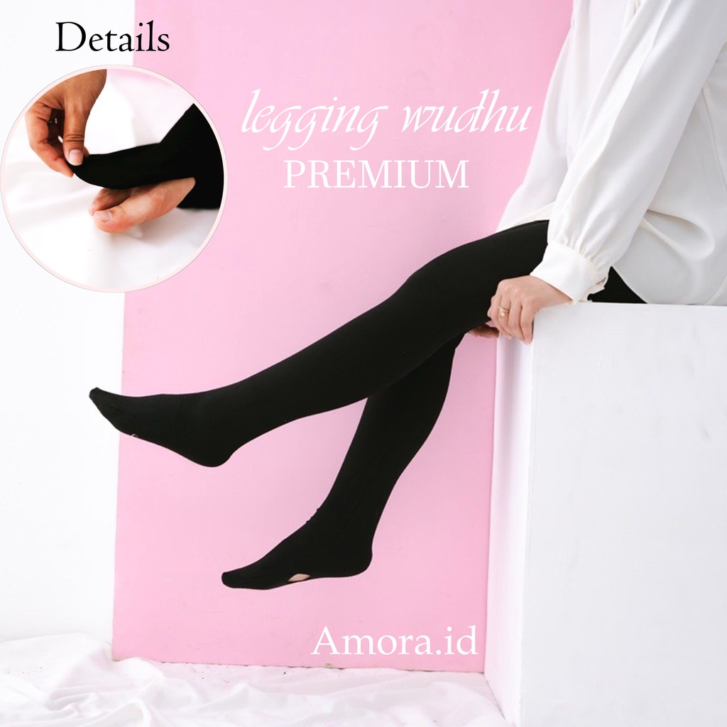 AMORA Legging Wudhu Premium High Quality