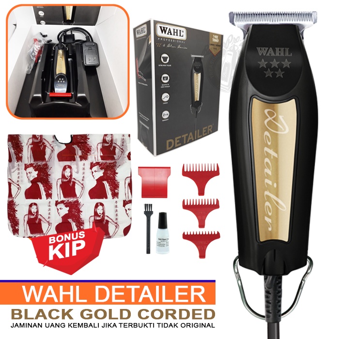 Wahl® Detailer Black & Gold corded Clipper wahl ORIGINAL